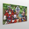 Oedim Cabecero Cama Dragon Ball Super Conjunto Personajes Fabricado En Fórex Pvc 115x60cm | Producto Oficial Y Original | Cabecero Ligero, Elegante, Resistente Y Económico | Dbs