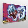 Oedim Cabecero Cama Dragon Ball Super Goku Y Vegeta Fabricado En Fórex Pvc |100x100cm | Producto Oficial Y Original | Cabecero Ligero, Elegante, Resistente Y Económico | Dbs