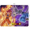 Oedim Alfombrilla De Ratón Ordenador Dragon Ball Super Goku Vs Beerus Producto Oficial Toei Animation Pvc | 28x21cm | Productos Originales | Moqueta Pvc | Suelo Vinilico | Decoración Del Hogar | Dbs