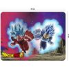 Oedim Alfombrilla De Ratón Ordenador Dragon Ball Super Goku Y Vegeta Producto Oficial Toei Animation Pvc | 28x21cm | Productos Originales | Moqueta Pvc | Suelo Vinilico | Decoración Del Hogar | Dbs