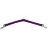 Correa Para Perros Nylon Doble Ramal 70cm - Color - Violeta