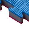 Jowy 3 Piezas (3m² ) Tatami Puzzle Con Más Densidad Para Gimnasio Artes Marciales Judo | Suelo Tatami Profesional 25mm Colores Rojo/negro  Reversible