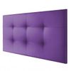 Cabecero De Cama 115, Tapizado En Polipiel Tennessee Morado Para Cama Juvenil/matrimonio, 115x70 Cm De Alto