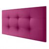 Cabecero De Cama 115, Tapizado En Polipiel Tennessee Fucsia Para Cama Juvenil/matrimonio, 115x70 Cm De Alto