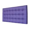 Cabecero De Cama 100, Tapizado En Polipiel Kansas Morado Para Cama Niño/juvenil/matrimonio, 100x70 Cm De Alto 