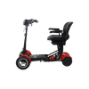 Scooter Eléctrico Plegable Con Doble Motor| Mini Urban 500w | Litio 36v 32ah | Rojo