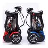 Scooter Plegable 4 Ruedas Con Doble Motor| Mini Travel 500w | Litio 36v 32ah | Blanco