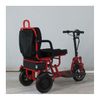 Scooter Minusválidos Eléctrico Ligero Y Plegable| Lightest 350w | Litio 48v 12,8ah | Rojo