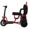 Scooter Minusválidos Eléctrico Ligero Y Plegable| Lightest 350w | Litio 48v 32ah | Rojo