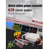 Consola Retro Aniversario Arcade, Consola Con Dos Mandos 8 Bit 620 Juegos -karawan