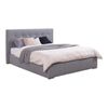 Cama Florence 100, Doble, Gris, Tapiz, Somieres, 158x216x105cm