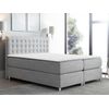 Cama Continental Baltimore 117, Continental, Gris, Tapiz, Somieres, 160x215x120cm