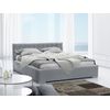 Cama Baltimore 106, Doble, Gris, Tapiz, Somieres, 158x222x92cm