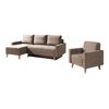 Conjunto De Muebles Tapizado Providence D105, Función De Descanso, Tapiz