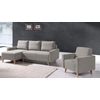 Conjunto De Muebles Tapizado Providence D105, Función De Descanso, Gris, Tapiz