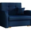 Sillón Columbus 114, Azul, Tapiz, Muebles Ya Montados, 85x103x98cm