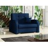 Sillón Columbus 114, Azul, Tapiz, Muebles Ya Montados, 85x103x98cm