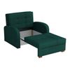 Sillón Columbus 114, Verde, Tapiz, Muebles Ya Montados, 85x103x98cm