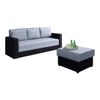 Conjunto De Muebles Tapizado Providence B120, Función De Descanso, Gris, Tapiz