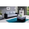 Conjunto De Muebles Tapizado Providence B120, Función De Descanso, Gris, Tapiz