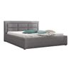 Cama Pomona 103, Doble, Gris, Tapiz, Somieres, 160x223x93cm