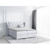 Cama Continental Baltimore 123, Individuales, Gris, Tapiz, Somieres, 144x212x120cm