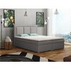 Cama Continental Pomona 112, Doble, Gris, Tapiz, Somieres, 180x215x115cm