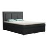 Cama Continental Pomona 112, Doble, Gris, Tapiz, Somieres, 140x215x115cm