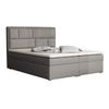 Cama Continental Pomona 115, Doble, Gris, Tapiz, Somieres, 140x215x115cm