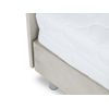 Cama Continental Logan 100, Doble, Gris, Tapiz, Somieres, 140x204x115cm