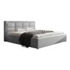 Cama Pomona 103, Doble, Gris, Tapiz, Somieres, 220x223x93cm