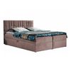 Cama Continental Baltimore 143, Individuales, Rosa, Tapiz, Somieres, 124x208x103cm