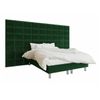 Cama Continental Logan 103, Doble, Verde, Tapiz, Somieres, 360x200x180cm