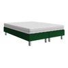 Cama Continental Logan 103, Doble, Verde, Tapiz, Somieres, 360x200x180cm