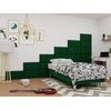 Cama Continental Logan 107, Individuales, Verde, Tapiz, Somieres, 360x200x180cm