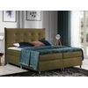 Cama Continental Baltimore 151, Doble, Verde, Tapiz, Somieres, 164x219x126cm