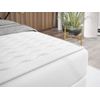 Cama Continental Baltimore 158, Doble, Gris, Tapiz, Somieres, 184x213x103cm