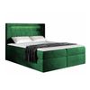 Cama Continental Baltimore 131, Doble, Verde, Tapiz, Somieres, 202x217x123cm