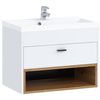 Mueble De Baño Colgado Para Lavabo Providence J118, Montada En La Pared, 45x60x35cm