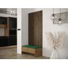 Conjunto Pasillo Hartford 321, Aglomerado Laminado, Colocada, 206x85x44cm