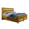 Cama Continental Baltimore 174, Doble, Amarillo, Tapiz, Somieres, 140x212x120cm