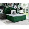 Cama Continental Baltimore 183, Doble, Verde, Tapiz, 200x209x147cm