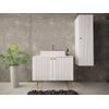 Mueble De Lavabo De Pie Merced P101, Colocada, Número De Puertas: 2, 74x90x46cm