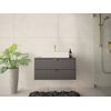 Mueble De Baño Colgado Para Lavabo Merced D101, Montada En La Pared, 42x80x46cm