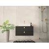 Mueble De Baño Colgado Para Lavabo Merced R103, Montada En La Pared, 42x80x46cm