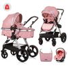 Carrito De Bebé Havana Trio Convertible Hasta 22 Kg Con Bolso Y Mosquitera Flamingo