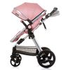 Carrito De Bebé Havana Trio Convertible Hasta 22 Kg Con Bolso Y Mosquitera Flamingo