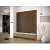 Conjunto Pasillo Hartford 485, Aglomerado Laminado, Colocada, 206x170x44cm