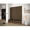 Conjunto Pasillo Hartford 485, Aglomerado Laminado, Colocada, 206x170x44cm