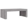 Mesa De Centro Madera De Ingeniería Gris Sonoma 102x50x36 Cm